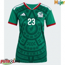 Camiseta México Jesus Gallardo #23 Primera Equipación para mujer Mundial 2026 manga corta